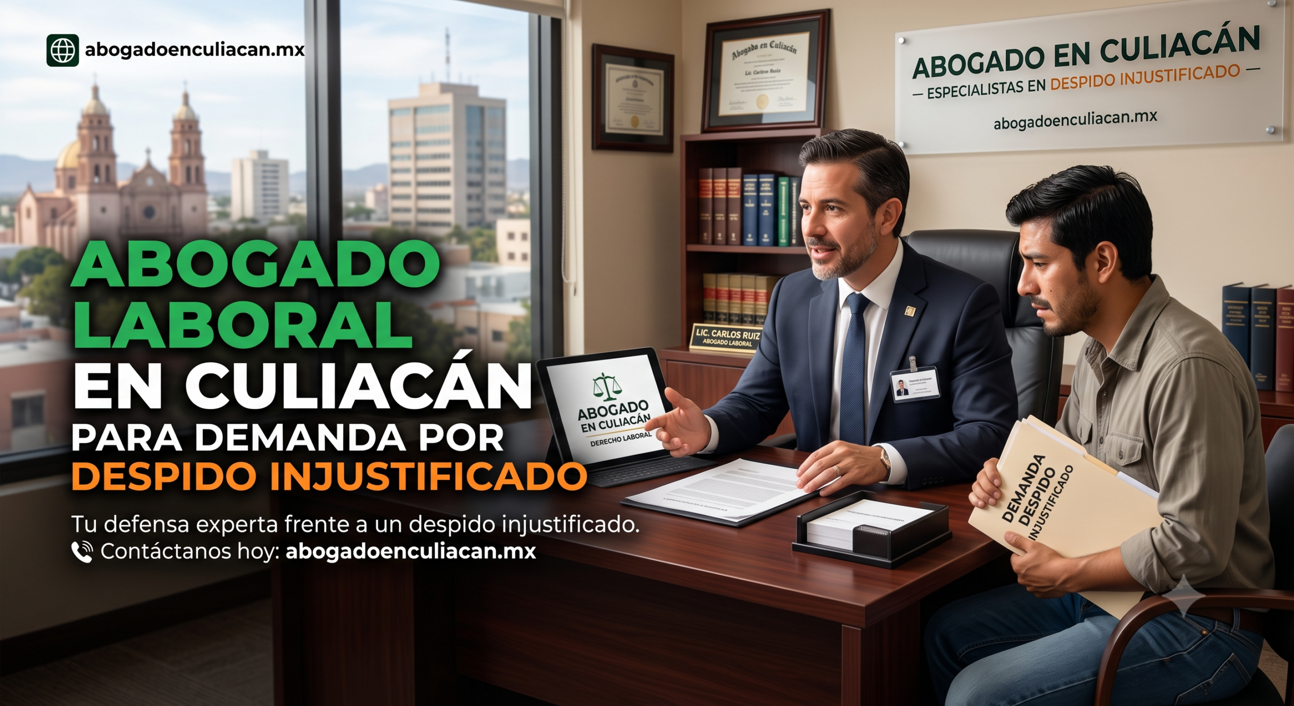 Abogado laboral en Culiacán para demanda por despido injustificado