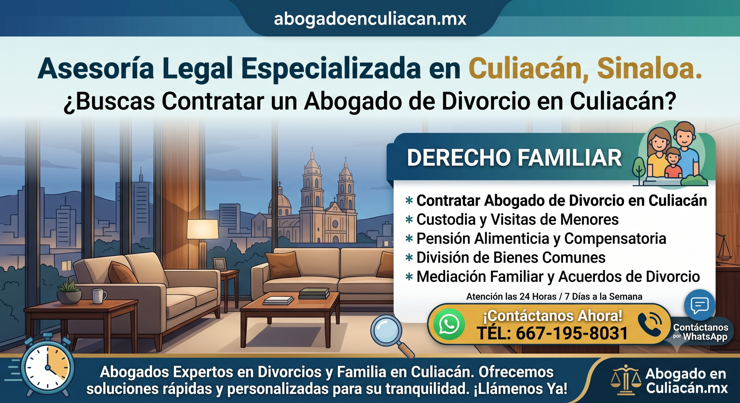 Contratar abogado de divorcio en Culiacán